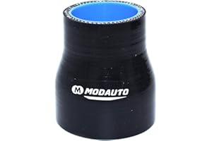 M MODAUTO MODAUTO Manguera de Silicona Acoplador, Tubo de Silicona Reductor, Universal, 3/4 Capas, Alto Rendimiento, Modelo E356A, Diametro 45-63 mm