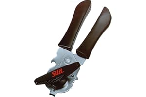 Silit Otwieracz do puszek z wbudowanym podnośnikiem do kapsli, szczypcami i otwieraczem, stal nierdzewna, uchwyt z tworzywa sztucznego, czarny