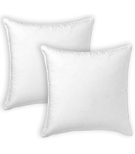 Juego De 2 Fundas De Almohada 50x50 Microfibra Cepillada Gris Claro Con Ofertas En