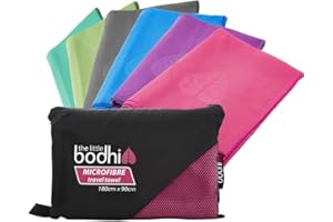 The Little Bodhi Microfibre Towel Pink X-Large 180cm x 90cm