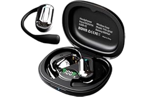 HOVICATIVE Ki übersetzer kopfhörer - Übersetzungskopfhörer Echtzeit,144 Language Translator Earbuds OWS 4-in-1-Übersetzungskopfhörer, passend für iOS und Android, ideal für das Lernen im Reisegeschäft