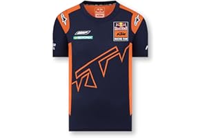 Red Bull KTM Official Teamline Camiseta, Hombre- Original Merchandise