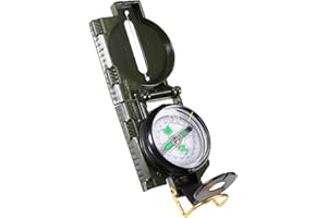 kodivenj Compass,Navigation Compass,Vintage Brass Compass with Luminous Display