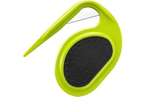 MIHAUUKE Pet Knotting Comb, Dematting Tool with Steel Blade, Detangling Tool for Dogs, Knot Comb for Cats, Dog Comb Fur Brush, Dog Gently Removes Undercoat, Detangling Single Comb for Animals with Long Fur