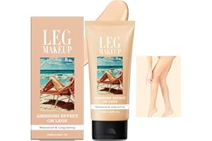 HERBINSOLS Leg Makeup Waterproof No Transfer Vein Cover up Makeup Cream - Full Coverage Body Concealer Tattoo Cover-Up makeup - Long Lasting leg Scar Cover up,Body Make-Up for Legs