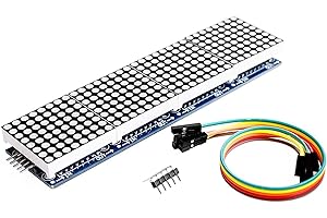 Fasizi Dot Matrix Module For Arduino Microcontroller 4 In 1 Display with 5pin Line