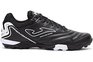 Joma Chaussures Futsal Turf, 39-47, Confort et contrôle - Noir, Noir, 44.5 EU