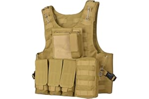 ThreeH Kamizelka taktyczna na zewnątrz Kombinezon wojskowy Paintball Gaming Gilet Sprzęt ochronny dla policji myśliwskiej