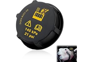 COALWOP Radiator Expansion Water Tank Cap DG93-8101-AA Replacement Coolant Cap for Ford Fiesta Focus C-Max Mondeo Lincoln Mercury Mariner 145 kPa 21 psi Coolant Reservoir Cap