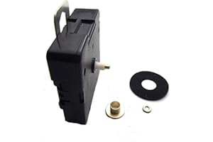 Pure Grey Junghans 838 - Movimiento de Cuarzo con balancín, Longitud de la Barra: 11 mm, Negro