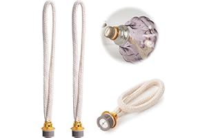 TINSHOW 2 Piezas Mechas de Lámpara de Aceite Reemplazo de Mecha de Lámpara de Aceite de Fragancia de Quemador de Fragancia de Repuesto Aire para Difusor Aromaterapia de Quemador Catalítico de Control