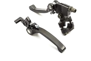 PetrolScooter Pitbike Dirtbike Black Snap Back Brake & Clutch Lever 110cc 125cc 140cc 160cc