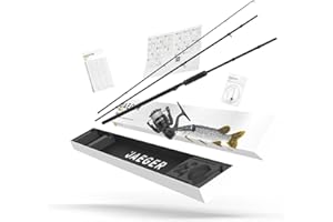 ​JAEGER Pike GO KIT 2 – Hecht Angelset mit Rute, Rolle, Ködern & Schnur – Ready-to-Go Komplettset für Anfänger & Profis