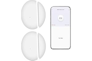 USEELINK ZigBee inteligentny hub czujników drzwi i okien jest wymagany działa z HUE echo 4 Tuya hub 1 akumulator czuwania 1 rok kompatybilny z Google Home 2 pack