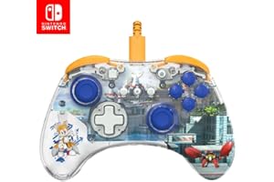 PDP REALMz Wired LED Light-up Pro Controller: Tails For Nintendo Switch & Nintendo Switch - OLED Model