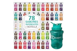 BOLÉRO Bebidas Bolero Sin Azucar -Pack 78 Sabores + Botella Limitada Cia&Co 1.5 Litros