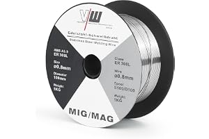 Rostfri Svetstråd ER308L Ø0,8 mm 1 kg D100 för MIG/MAG-svetsning