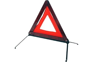 AA Warning Triangle For Breakdown Roadside Emergency Hazard AA0071 - EU Driving Legal Standard For Cars Vans Trucks - Storage Case Included