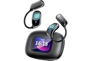 MTOXW Auriculares Traductores de Idioma AI, Traductor Instantaneo de Voz 3 en 1 en 135 Idiomas y Acentos con APP, Bluetooth 5.4 Auriculares con Pantalla Táctil 60H Tiempo de Use para Viajes y Aprender