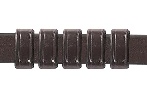 EXIONPRO Exion Leather Keepers Horse Bridle - Pack of 5 Replacement Bridle Keepers for Flash, Breastplate, Martingale, and Halters | Anti-Slip Top-Grain Leather