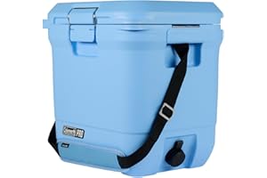 Coleman PRO Ghiacciaie rigido isolato per impieghi gravosi con maniglie | Capacità 24L-52 L | Mantiene il ghiaccio 2-4 giorni | Isolamento completo in schiuma | Grande contenitore ghiaccio portatile