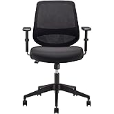 DEVAISE Sedia Da Ufficio Ergonomica In Rete 3D – Schienale Segmentato, Poggiatesta E Braccioli Regolabili, Reclinabile 135°, Base Rinforzata Fino A 180kg – Nero