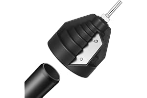 Avfasningsverktyg för Plaströr, Professionellt Kantbearbetningsverktyg för PE/PVC/PP-rör, Manuell Avbärgningsanordning för Rör, Fasverktyg för 20-63mm Diameter Rörsystem