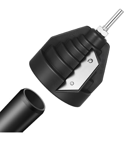 Ébavureur PVC Manuel HERKINDNESS - Pour Tuyaux 20/25/32/40/50/63 Mm PE/PPR/PVC, Outil Chanfrein Précis Maison Et Chantier