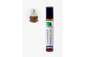 DD TECK Olejek eteryczny w rolce lawendy, 10 ml, do snu, relaksu, lęku, aromaterapii, stosowania na skórze, skroniach, punktach pulsacyjnych, nadgarstkach, szyi