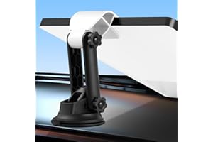 TUOBAK'S Starlink Mini Autohalterung für Armaturenbrett, Starlink Mini Halterung, Starlink Mini Saugnapfhalterung [Klebrige Saugbasis, winkelverstellbar] Auto Saugnapfhalterung sorgt für stabilen Aufbau