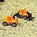Dazzling Toys Construction Vehicles Pull Back Style - 12 Pack (D133)