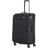 travelite L Soft Shell 4-Wheel Suitcase, CHIOS Luggage Series with Elastic Folds and Edge Protection, Timeless Look Trolley 7