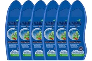 ‎LITAMIN LITAMIN Blauer Traum Duft-Pflegeschaumbad 750ml - mit Meeresalgen & Kastanien-Essenz reinigt sanft und enthält keine Mikroplastikpartikel, ist paraben- und silikonfrei (6)