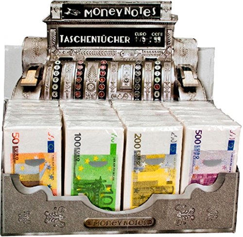 Preisvergleich Produktbild Trendhaus 937629 - Taschentücher Money Notes