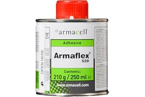 Armaflex Armacell lim 520 för gummiplattor och slangar 0,25 liter penselburk Scorprotect nyckelband