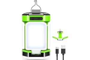 Campinglampe, BICKON Zeltlaterne Max 25 Stunden Laufzeit, 60 Superhell LEDs 5 Leuchtmodi Camping Lampe, 15-100% Dimmbar Camping Licht Zeltlampe für Camping, Wandern, Stromausfall, Notfall, Auto