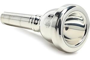 Vincent Bach Mundstück Tenorposaune standard Serie 350 Modell 7C, 3507C, Silber, Medium Shallow Cup Depth, 24.75mm Cup Dia.