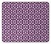 Produktbild Pink and Purple Mouse Pad, Vintage Flower Branches with Middle Eastern Blooms Effects Classic, Standard Size Rectangle Non-Slip Rubber Mousepad, Pale Mauve Purple