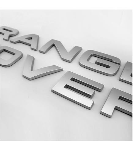 XCBW Insigne d'emblème de Capot Avant 3D 2 pièces Autocollants Lettres