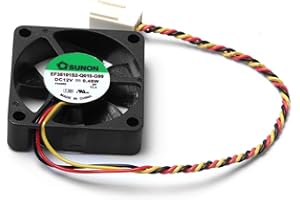 GENERIC HUAYUWA 1PCS Cooling Fan EF35101S2-Q010-G99 DC12V 0.48W 3.5CM Fan Replacement Fits for ASUS TUF SaberTooth Z87 PC