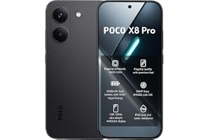 POCO X8 Pro Smartphone, 12GB RAM, 512GB Storage, Black, 3-pin Adapter, Middle East Version