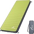 Sportneer Self Inflating Camping Mat, 3.9"/10cm Thick Camping Mattress 78 * 30" Self Inflating Mattress with Carry Bag, Self Inflating Air Mattress for Camping Tent Car Travel Hiking