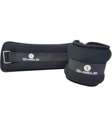 Sveltus - Fascia con pesi, 2 Pezzi da 1 kg