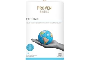 PRO-VEN Proven Probiotics Acidophilus and Bifidus for Travellers Capsules - Pack of 14