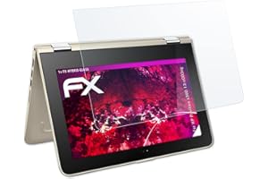 atFoliX Plastic Glass Protective Film compatible with HP Pavilion x360 13-u003ng Glass Protector, 9H Hybrid-Glass FX Glass Screen Protector of plastic