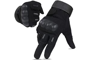 HIKEMAN Guanti per Softair per Uomini e Donne, con Schermo Touch Screen Completo, per Caccia, tiro, Moto, Ciclismo, Trekking, sonnecchiature, Industria Pesante