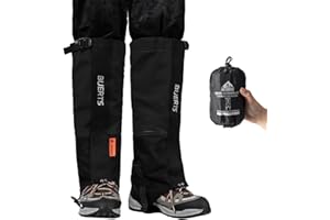 ‎BUERTS BUERTS Gamaschen Wasserdicht 900D,Wandern Outdoor Herren Gamaschen,Geeignet zum Wandern,Bergsteigen,Jagen,Skifahren.