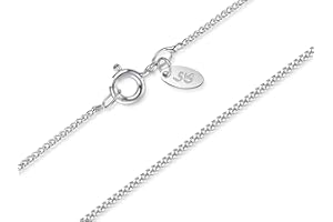 SILBERKETTEN STORE DEIN SCHMUCK ONLINE SHOP Silberketten-Store Panzerkette Silber 925 Damen 1,4mm Breite I Silberkette hochglanz mit wählbarer Länge inkl. Kinderlängen I Halskette mit Federring Verschluss