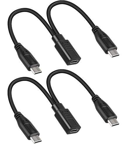 chenyang USB C Plug USB4 Type C 240W Power 40 Gbit/s Data 8K Video Extension Plug Adapter Transparent with LED
