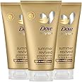 3 Packs of Dove Derma Spa Summer Revived Fair to Medium Face Cream with Cell Moisturisers 75ml